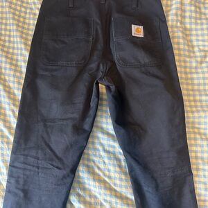 Carhartt WIP Black Abbott Pants